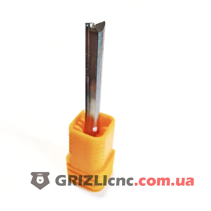 Фреза двухзаходная с прямыми ножами D4 L25 3А (F2P) | Фото: 1