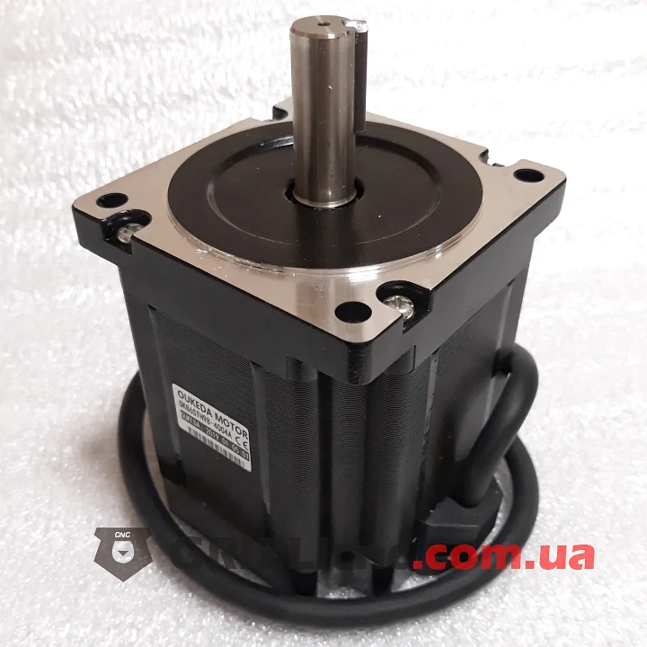 Шаговый двигатель Nema34 12Nm (120кг/см) 4А d14mm L151mm | Фото: 1