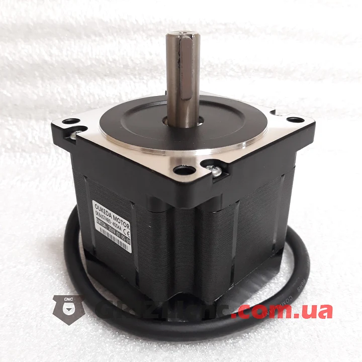 Шаговый двигатель Nema34 4.6Nm (46кг-см) 4А d14mm L80mm | Фото: 1