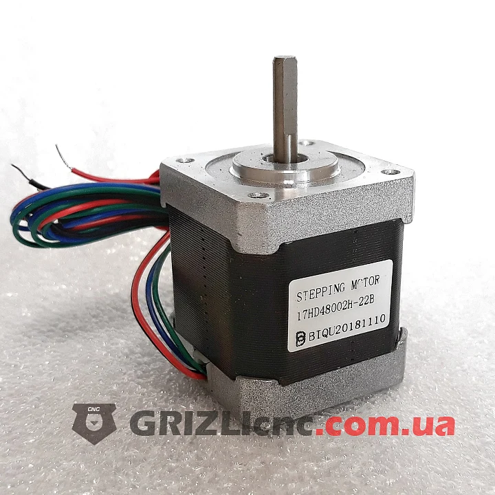Шаговый двигатель Nema17 0.56Nm 1.7А d5mm | Фото: 1