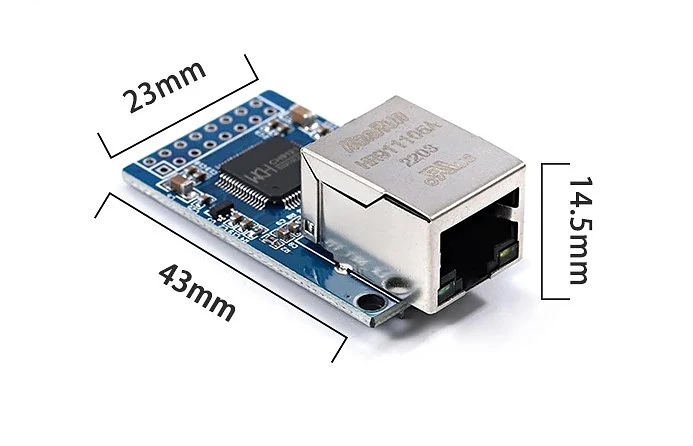 ch9121 модуль Конвертор UART в Ethernet
