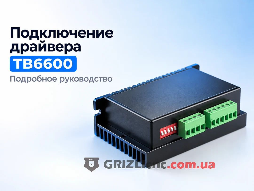 Драйвер TB6600: налаштування струму і мікрокроку, схема підключення