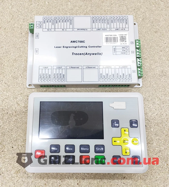 Trocen AWC708C lite - DSP контроллер лазерного станка  | Фото: 1