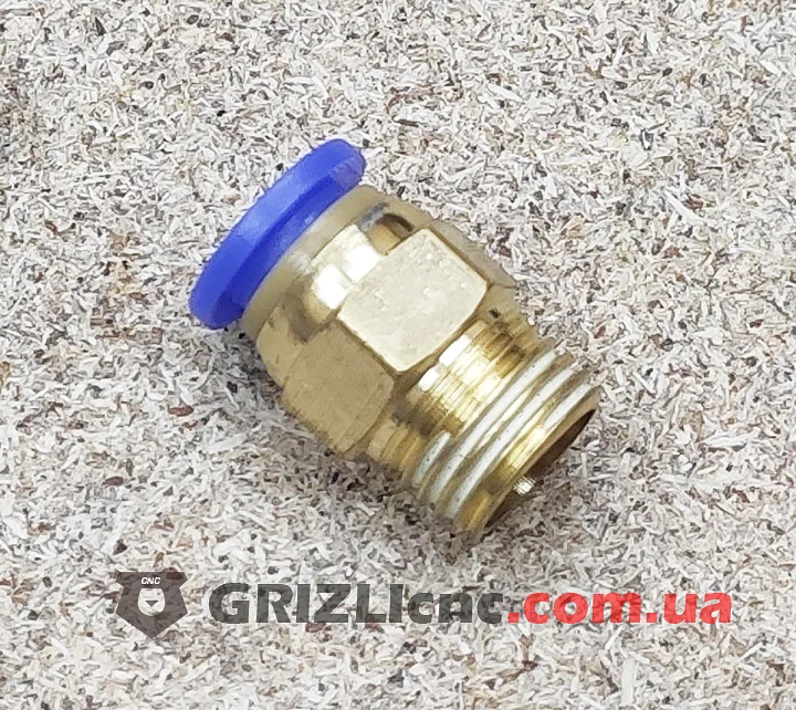 PC8-01 1/8" Фитинг цанговый, соединитель 8 мм | Фото: 1