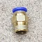 PC8-01 1/8" Фитинг цанговый, соединитель 8 мм - Фото: 3