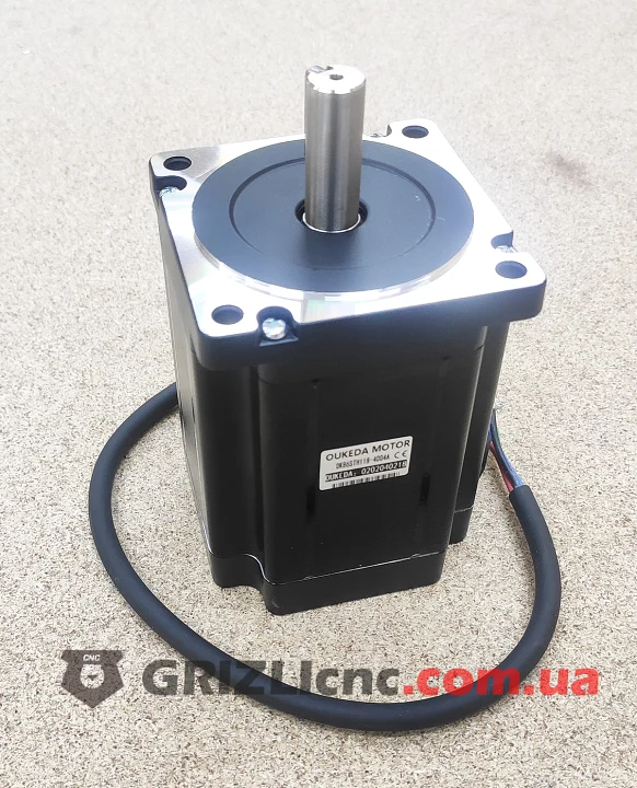Шаговый двигатель Nema34 8.7Nm (87кг-см) 4А d14mm L115mm | Фото: 1