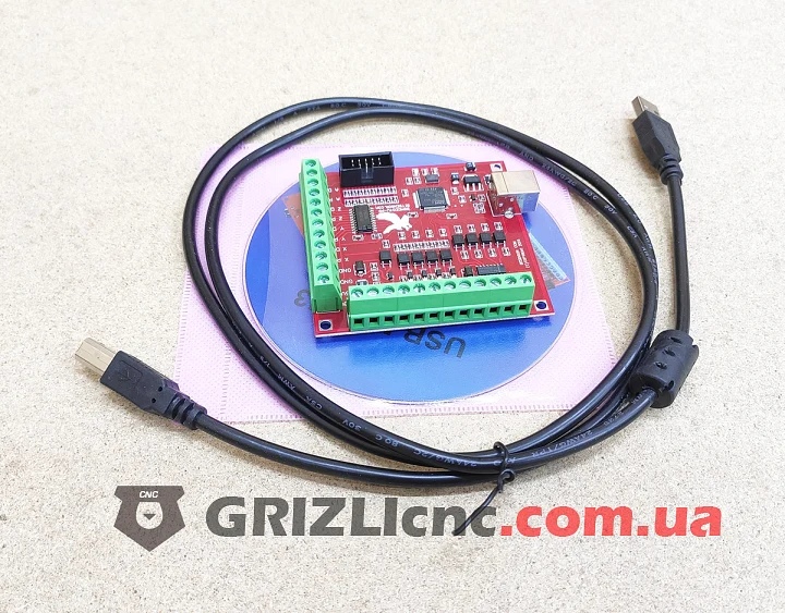 Плата опторазвязки Mach3 USB 4 оси (bitsensor) | Фото: 1