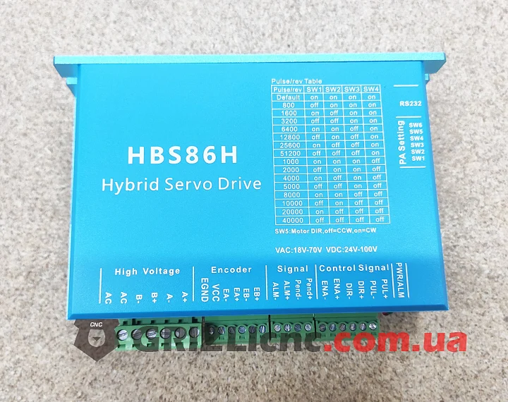 HBS86H - Драйвер шагового двигателя с энкодером  | Фото: 1
