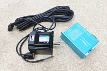 Nema34 4.5Nm гибридный двигатель (шаговый c энкодером) + HBS86H + кабель