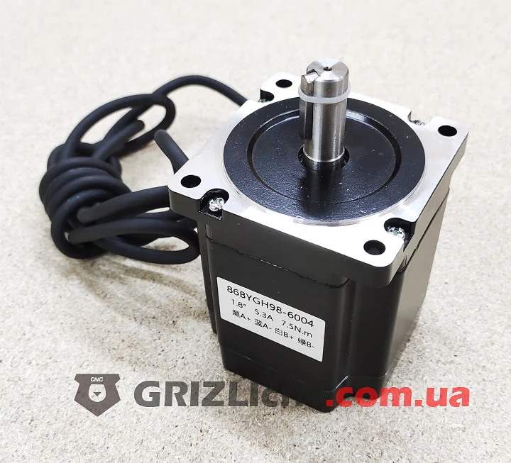 Шаговый двигатель Nema34 7.5Nm (75кг-см) 5.3А L98mm | Фото: 1