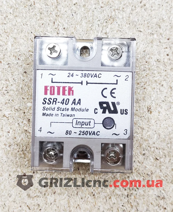 SSR-40 AA (40A) Твердотельное реле FOTEK | Фото: 1