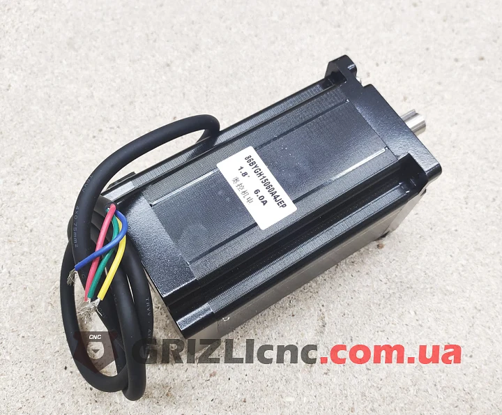 Шаговый двигатель Nema34 12Nm (120кг/см) 6А d14mm L151mm | Фото: 1