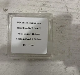 D20 F101.6 USA Фокусирующая линза ZnSe (селенид цинка) - D20 F101.6