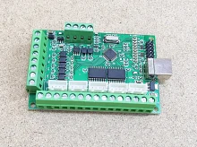 Плата опторазвязки Mach3 USB 5 осей