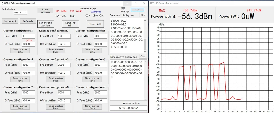 Измерителя радиосигнала USB RF Power Meter V3 Измерителя радиосигнала USB RF Power Meter V3