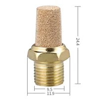 BSL-01 1/8" Пневмоглушитель