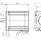 Шаговый двигатель Nema34 12Nm (120кг/см) 4А d14mm L151mm - Фото: 3