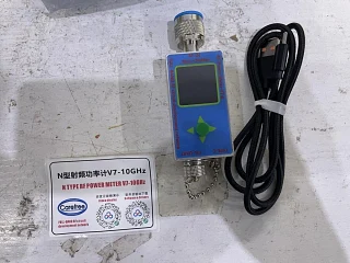 RF Power Meter V7 - Измеритель мощности радиосигнала 0.1мГц - 10ГГц - V7 Только прибор и кабель зарядки