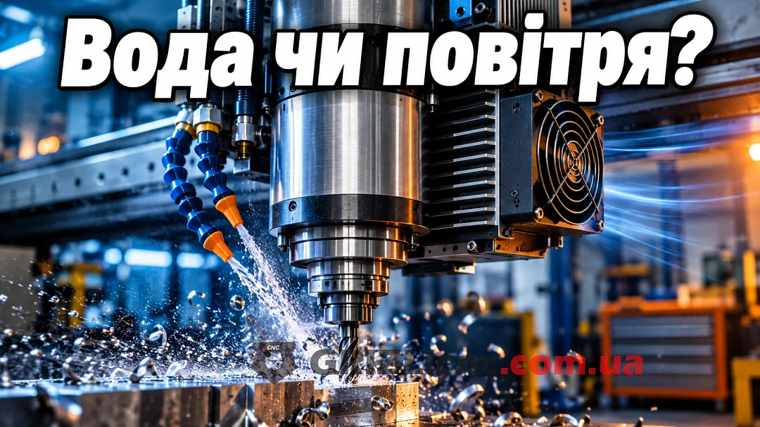 Шпиндель с водяным или воздушным охлаждением: что выбрать