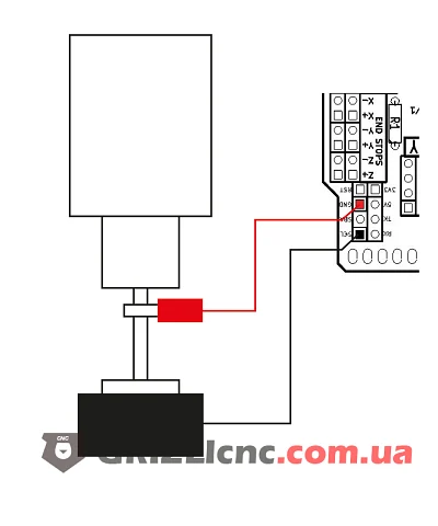 Схема подключения Z-щуп к arduino GRBL